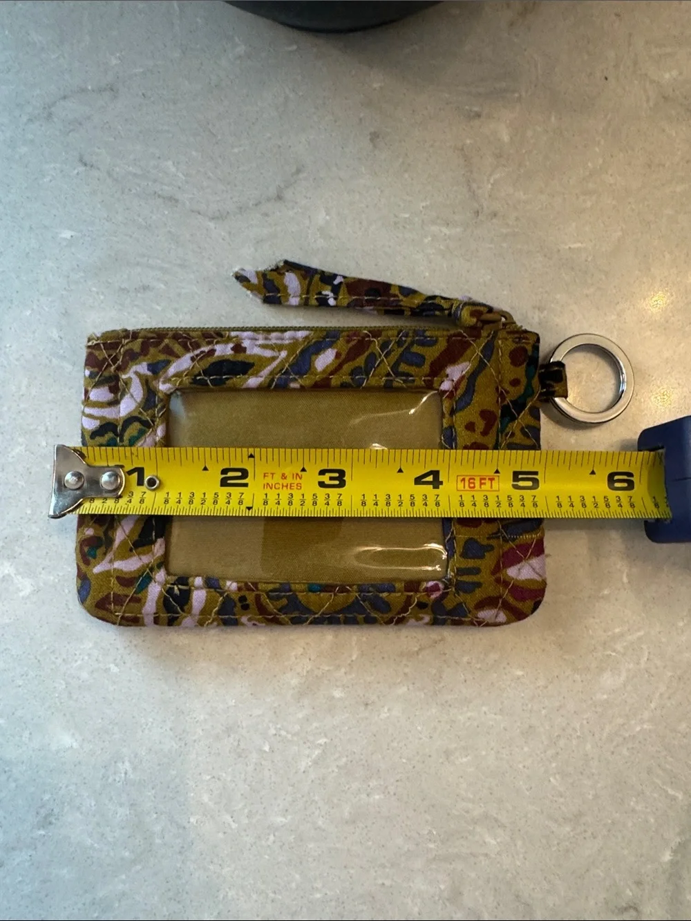 Vera Bradley Wristlet Coin Purse - Olive Multi